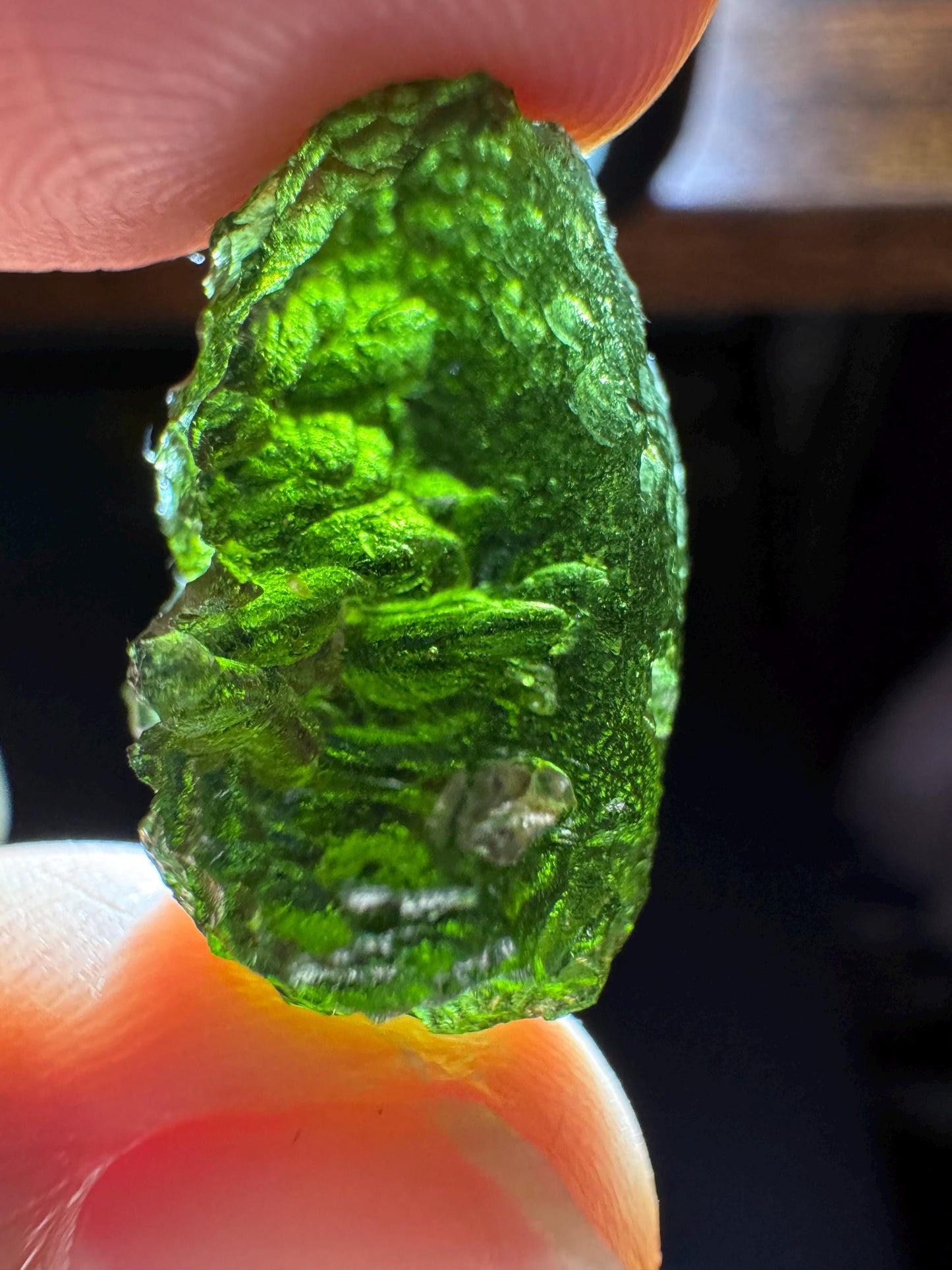Authentic moldavite 6.02g maly chlum kraj