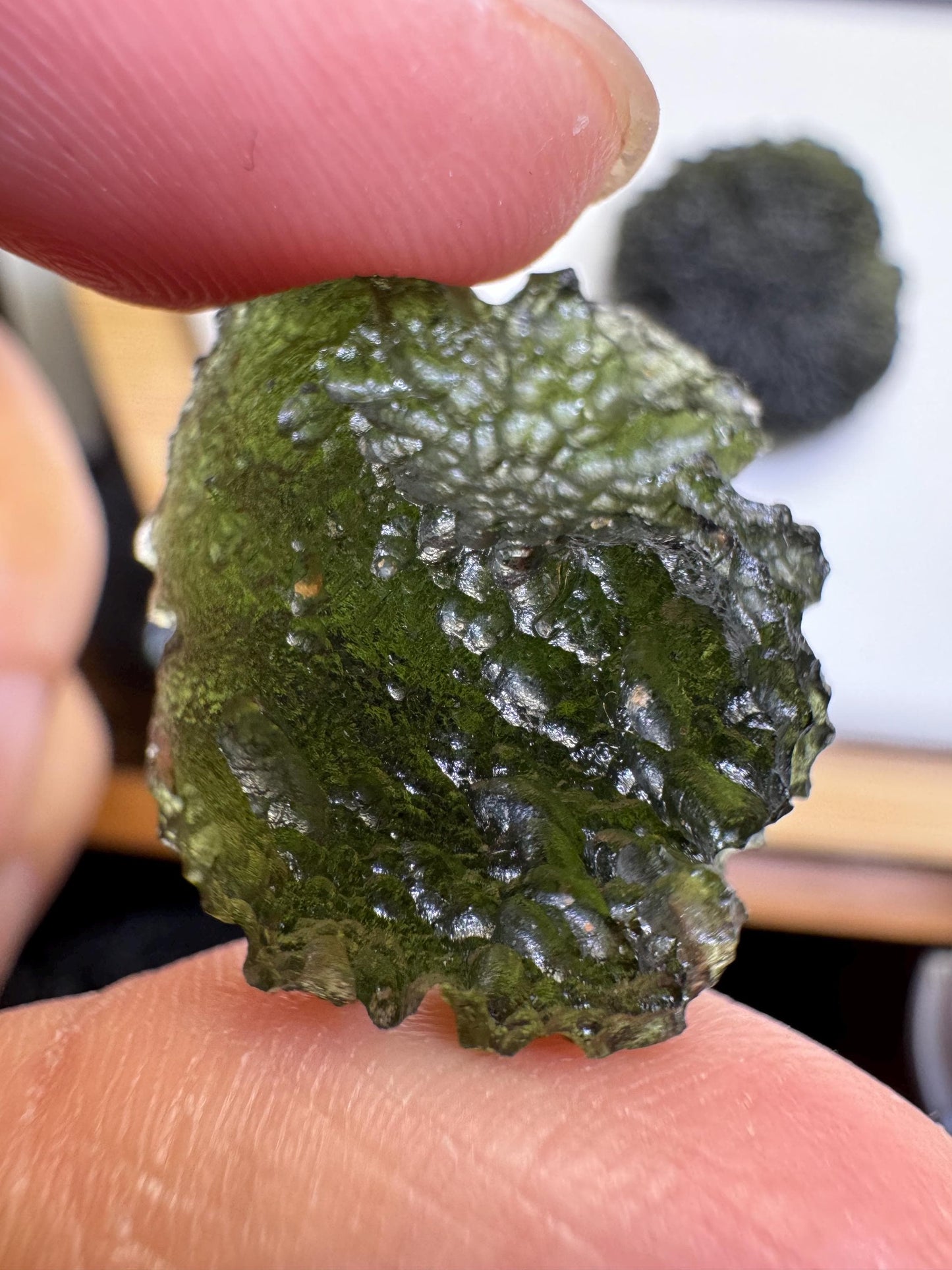 Authentic moldavite 6.02g maly chlum kraj